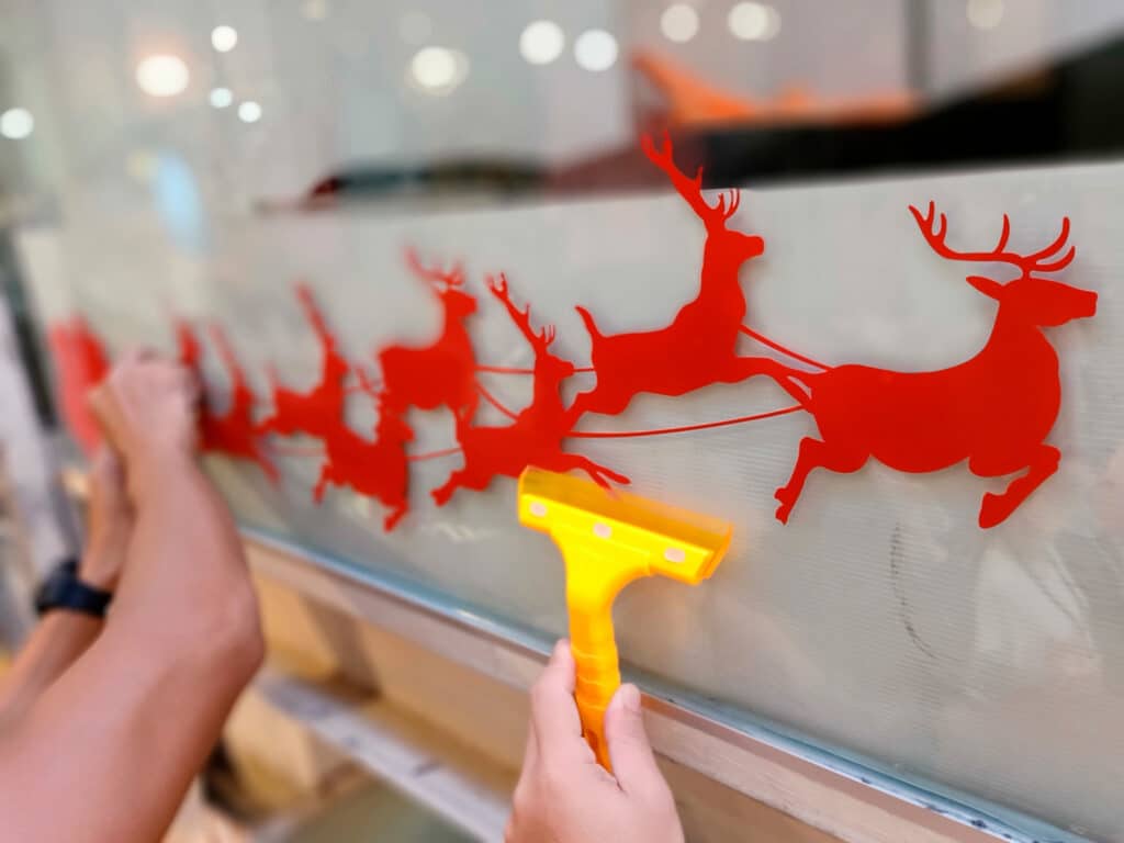 decoración navideña para tiendas bucoprint